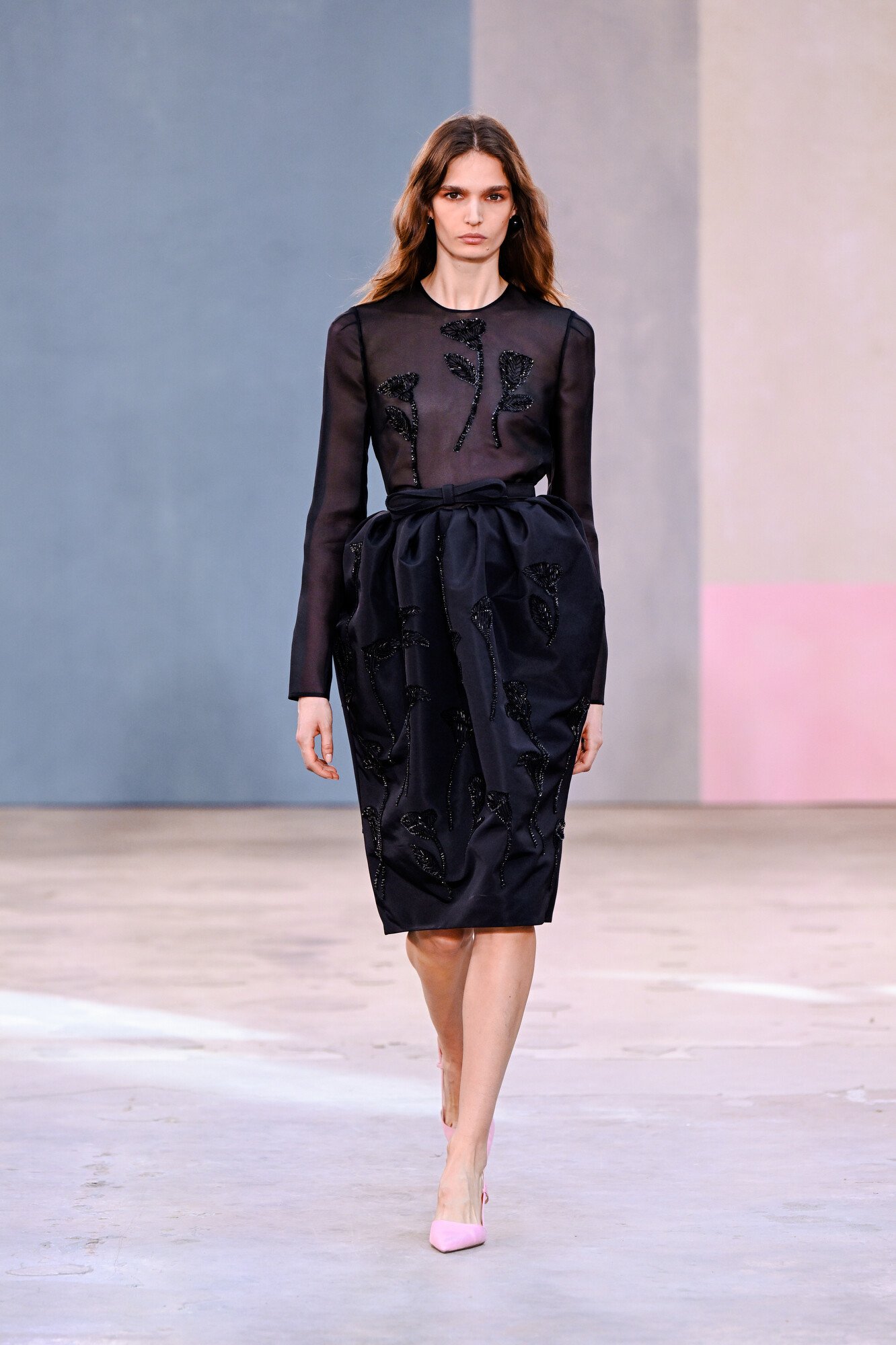 Carolina Herrera Fall 2026 ready-to-wear collection at New York Fashion Week.