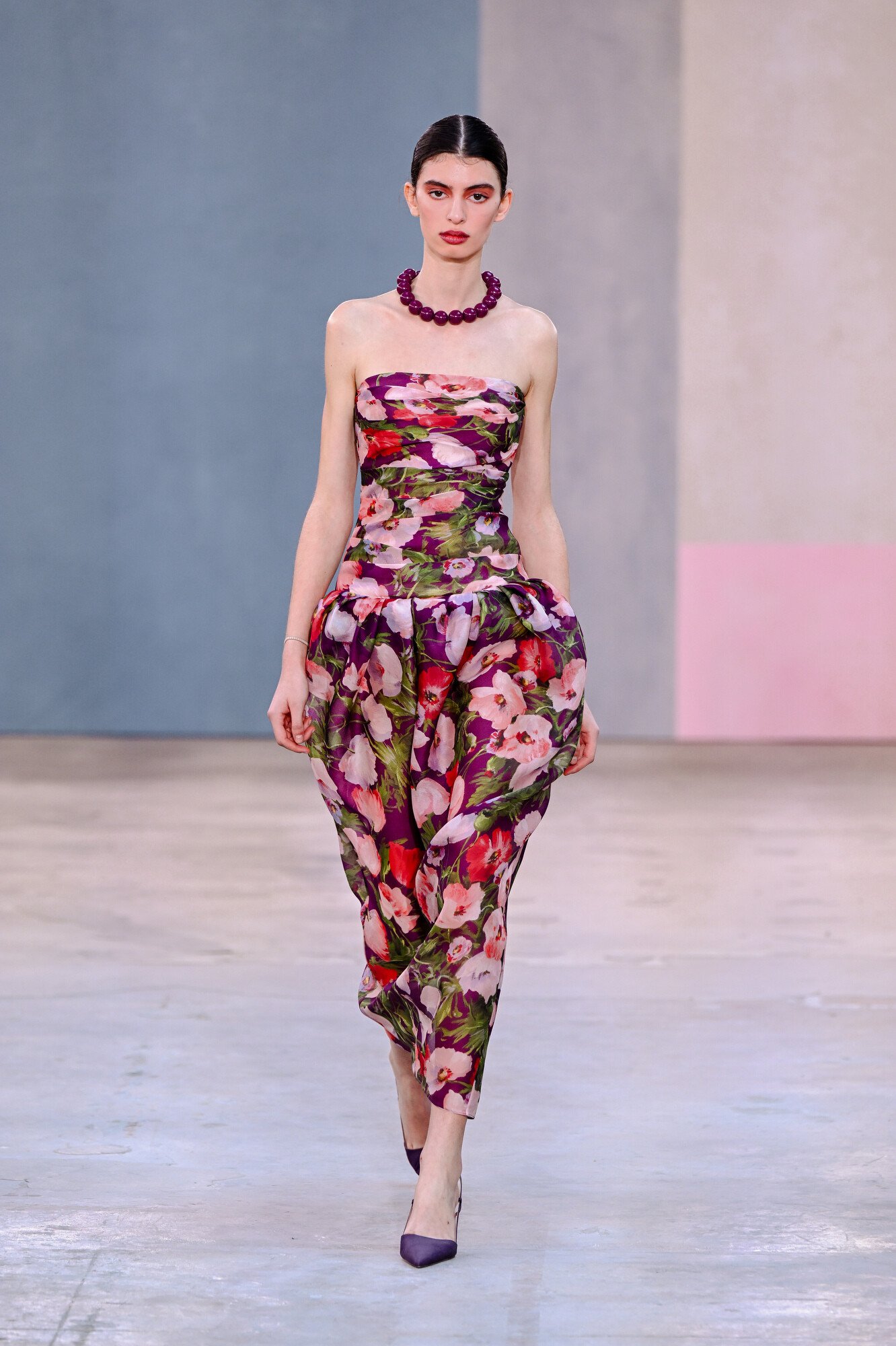 Carolina Herrera Fall 2026 ready-to-wear collection at New York Fashion Week.