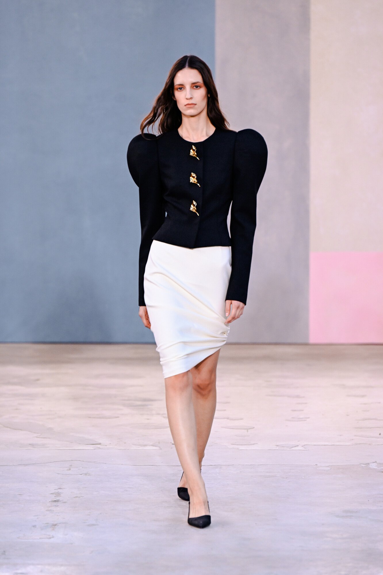 Carolina Herrera Fall 2026 ready-to-wear collection at New York Fashion Week.