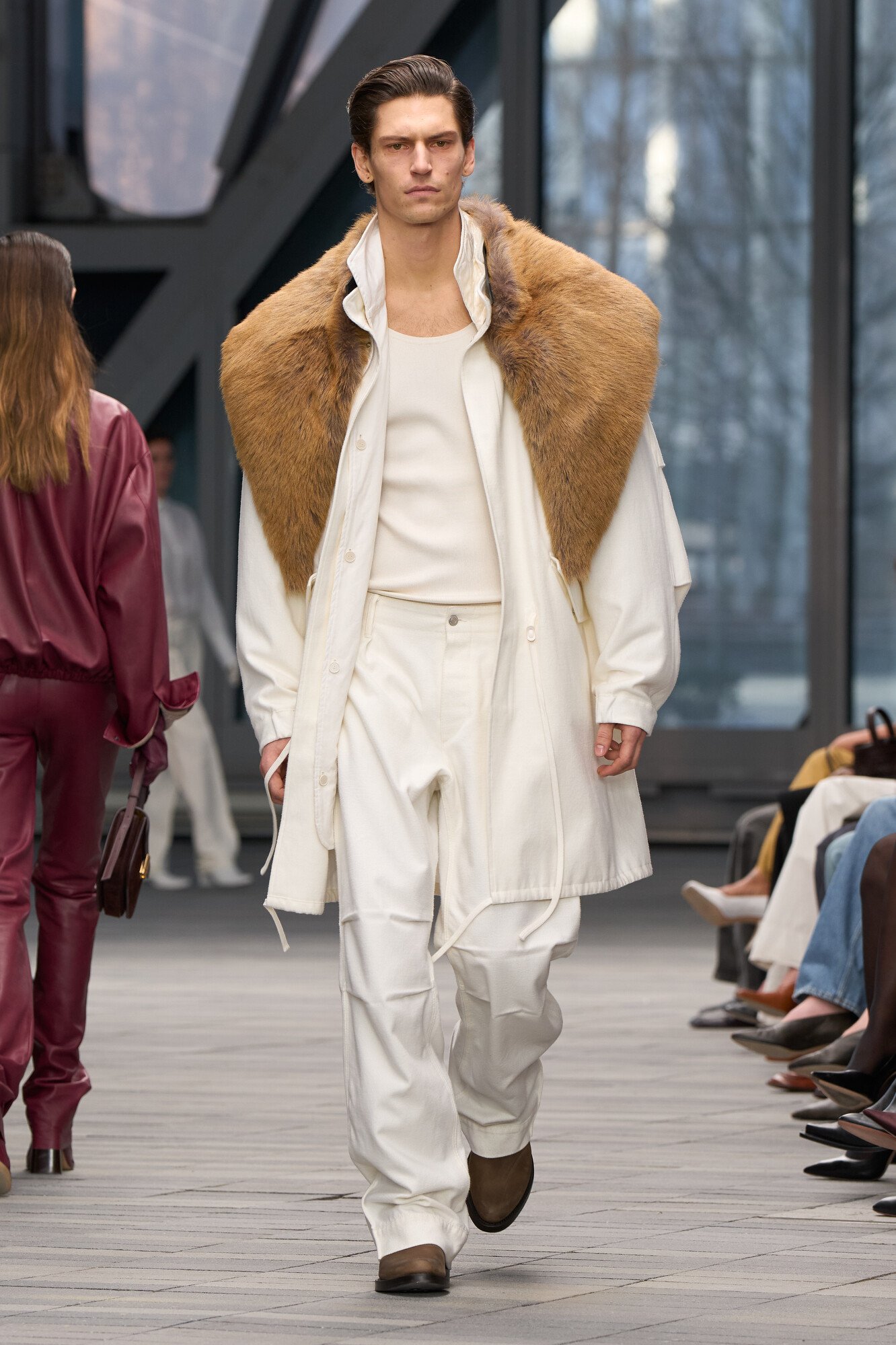 Calvin Klein Collection Fall 2026 ready-to-wear collection at New York Fashion Week.