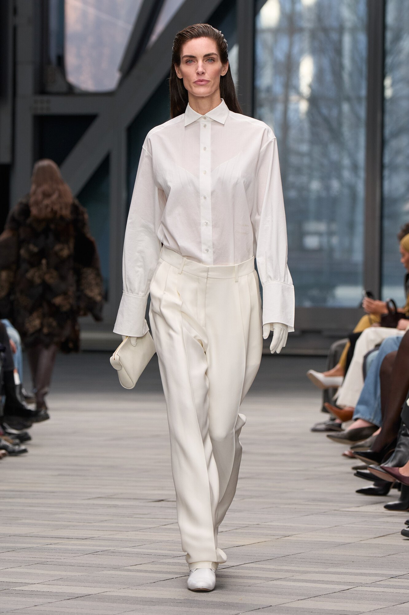 Calvin Klein Collection Fall 2026 ready-to-wear collection at New York Fashion Week.