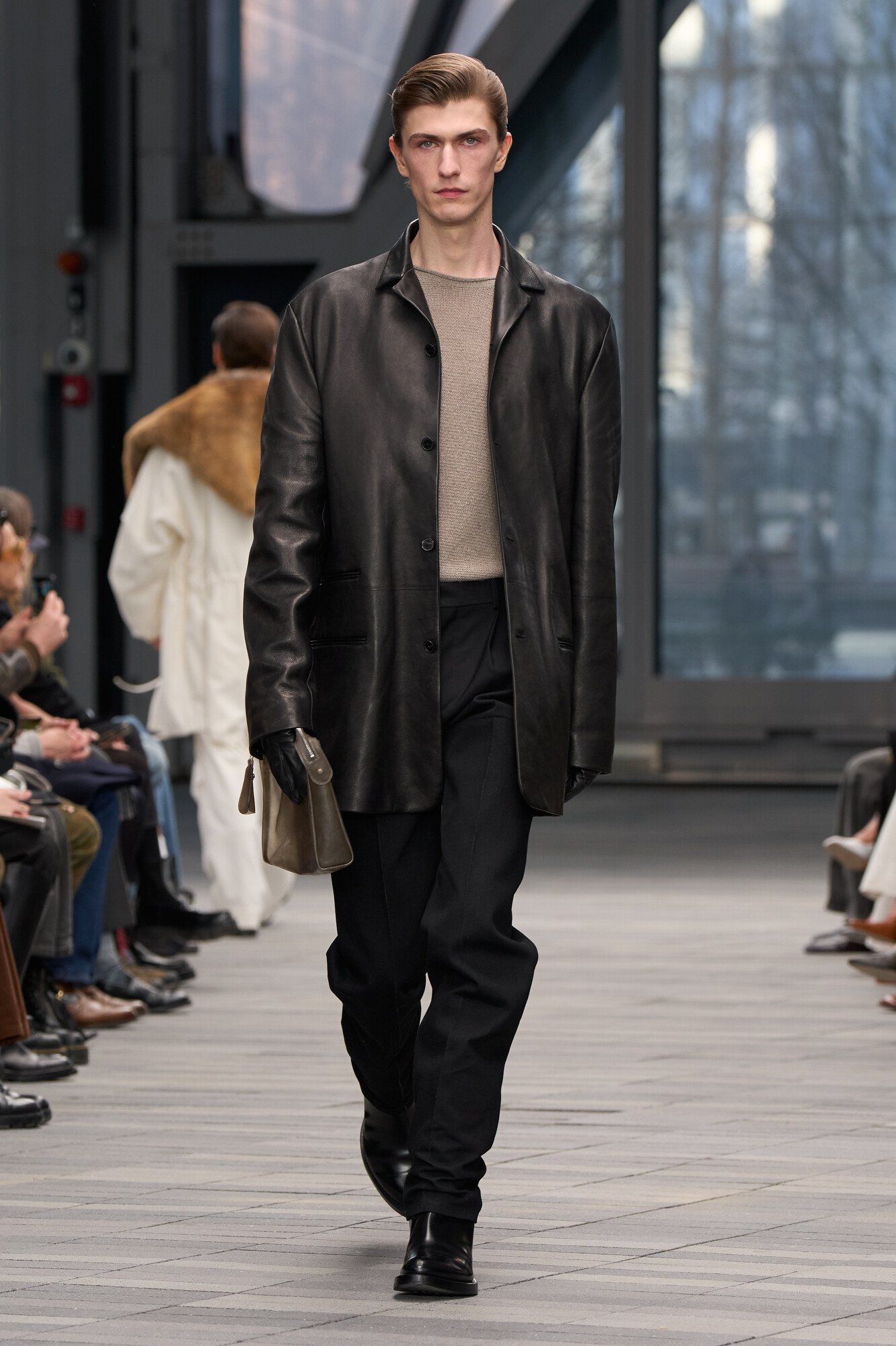 Calvin Klein Collection Fall 2026 ready-to-wear collection at New York Fashion Week.