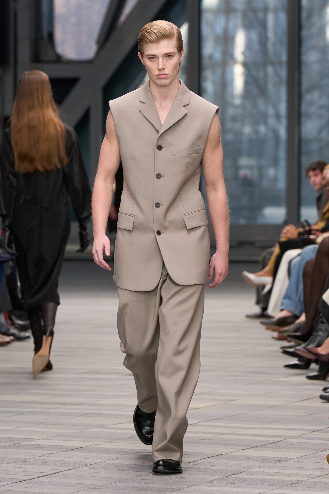 Calvin Klein Collection Fall 2026 ready-to-wear collection at New York Fashion Week.