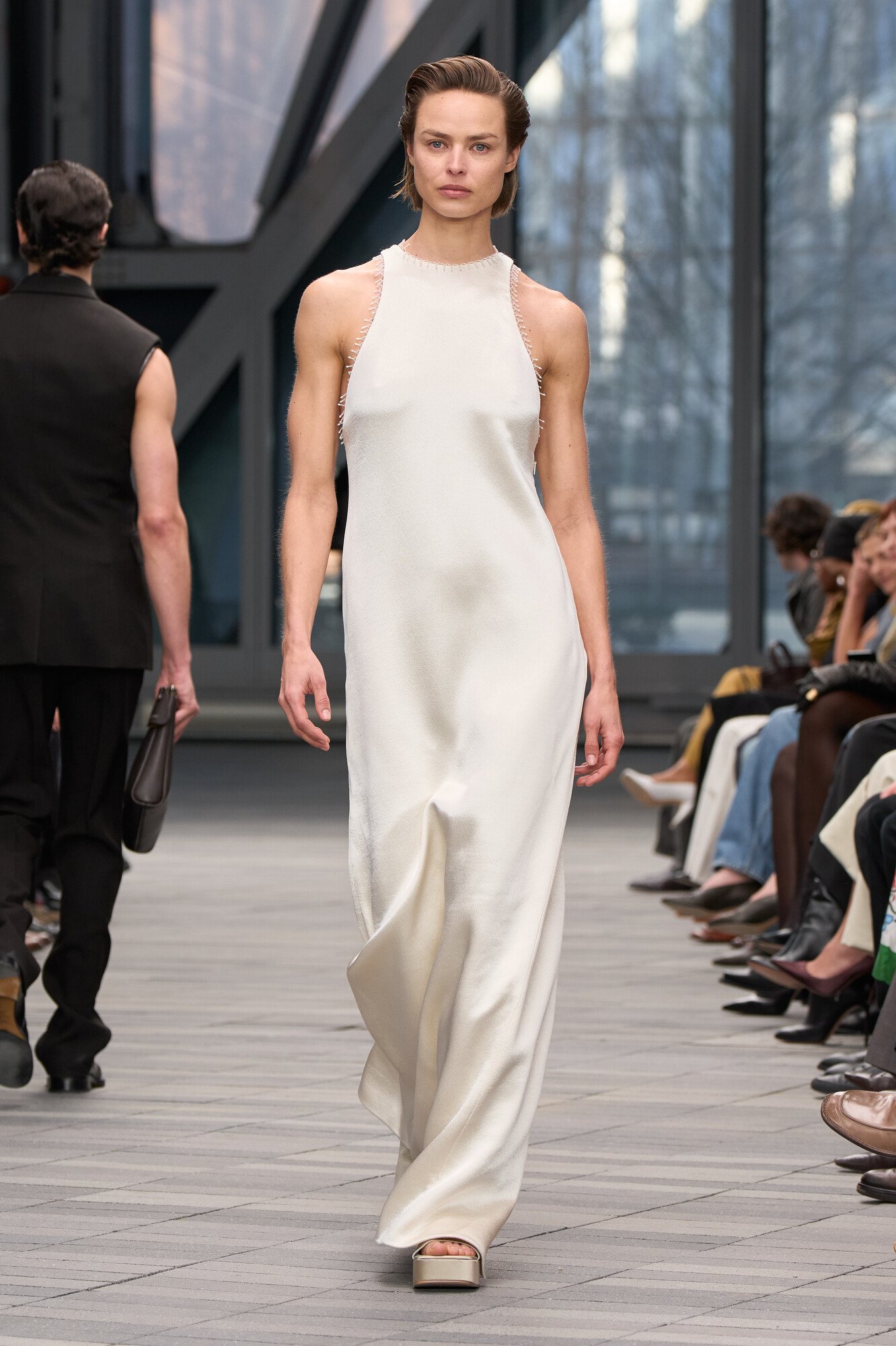 Calvin Klein Collection Fall 2026 ready-to-wear collection at New York Fashion Week.