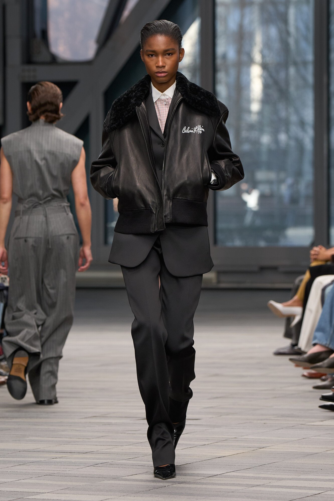 Calvin Klein Collection Fall 2026 ready-to-wear collection at New York Fashion Week.