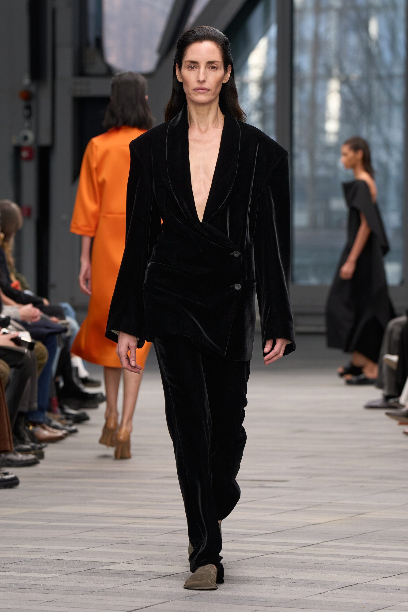 Calvin Klein Collection Fall 2026 ready-to-wear collection at New York Fashion Week.