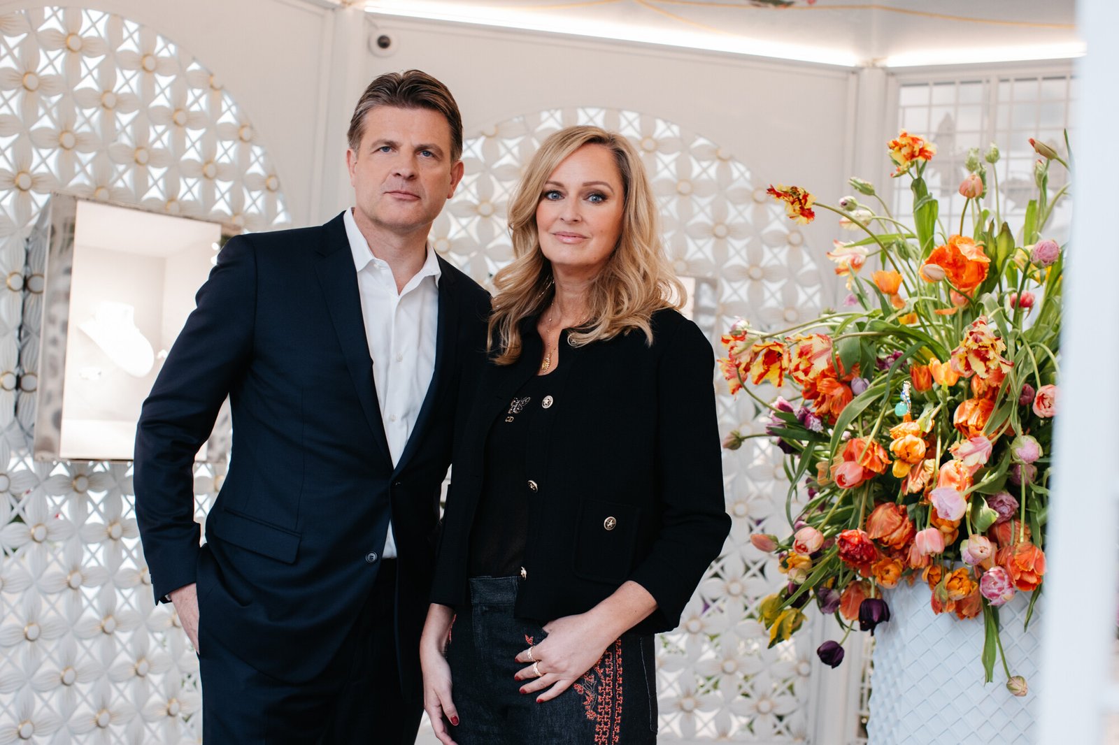 Anthony Ledru, President and Chief Executive Officer, Tiffany & Co. and Nathalie Verdeille, Chief Artistic Officer, Jewelry and High Jewelry